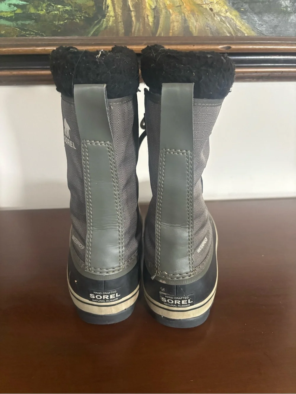 Sorel Gray and Black 1964 PAC™ Nylon Men's Winter Boot size 9